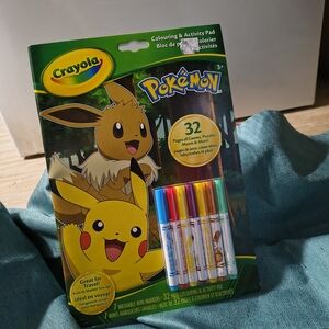 Crayola Pokémon Activity Pad with Washable Markers